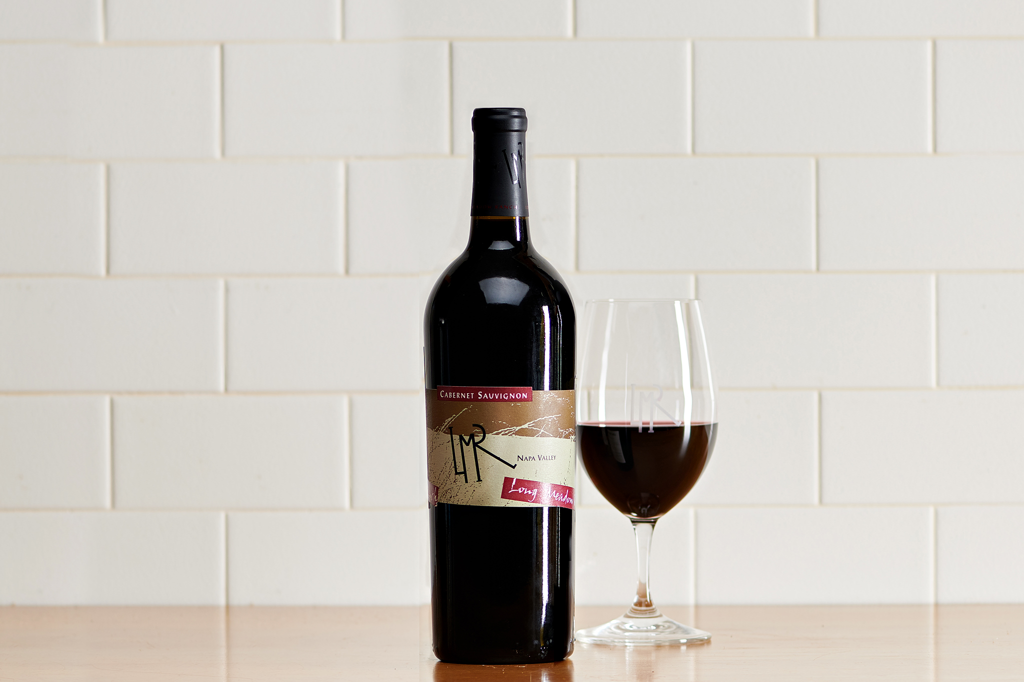 SingleBottle_NapaCab_Oldlabel0101 WEB2 Single bottle of Long Meadow Ranch Napa Valley Cabernet Sauvignon