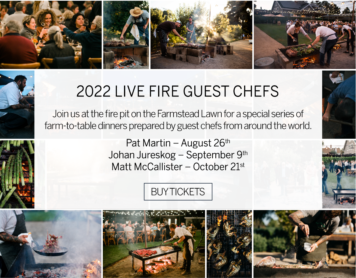2022 Live Fire Guest Chefs promo