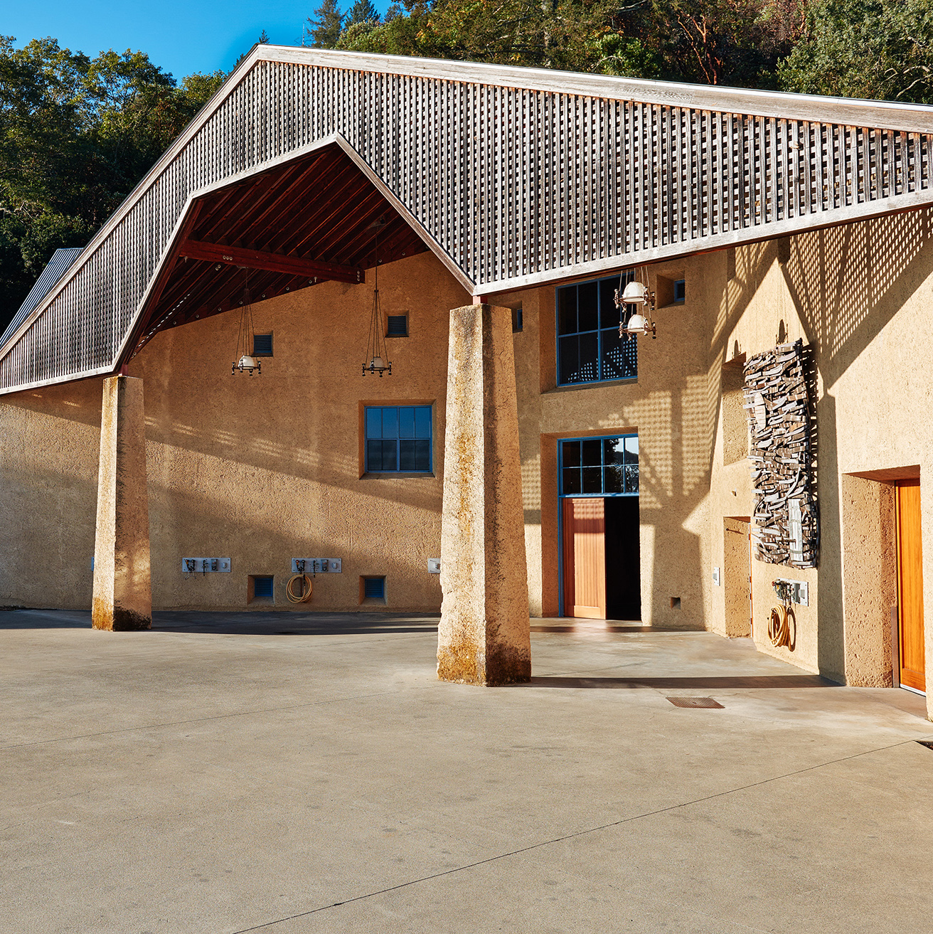Exterior of the Long Meadow Ranch Winery