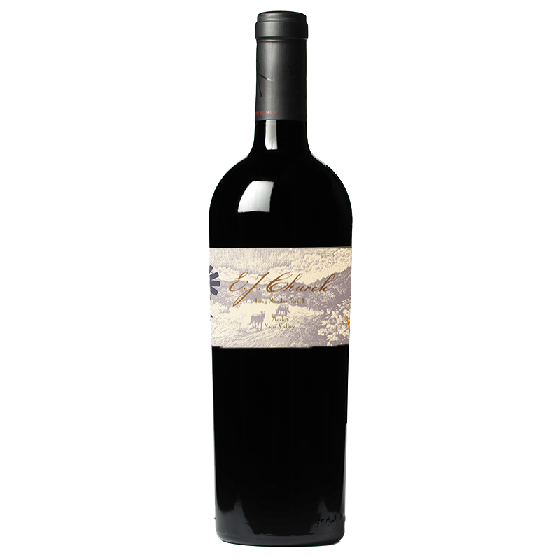 Bottle of E. J. Church Merlot